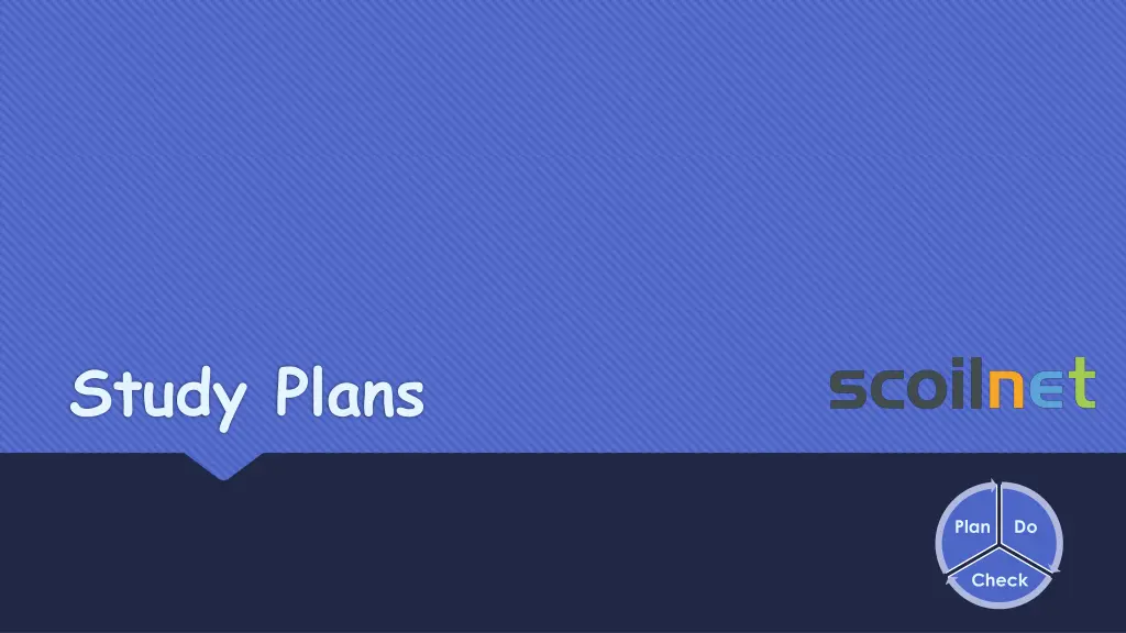 study plans n.w