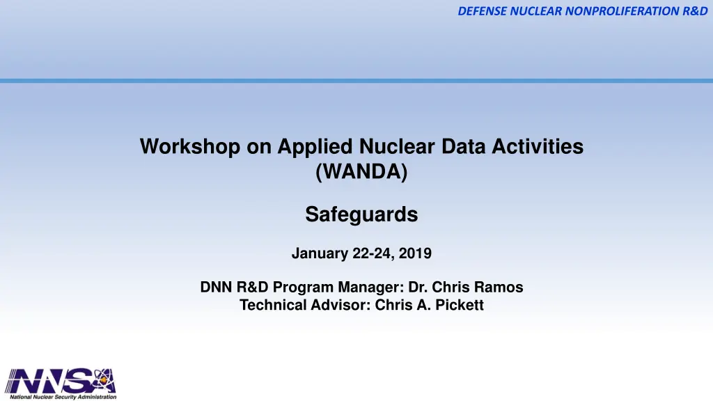 defense nuclear nonproliferation r d n.w