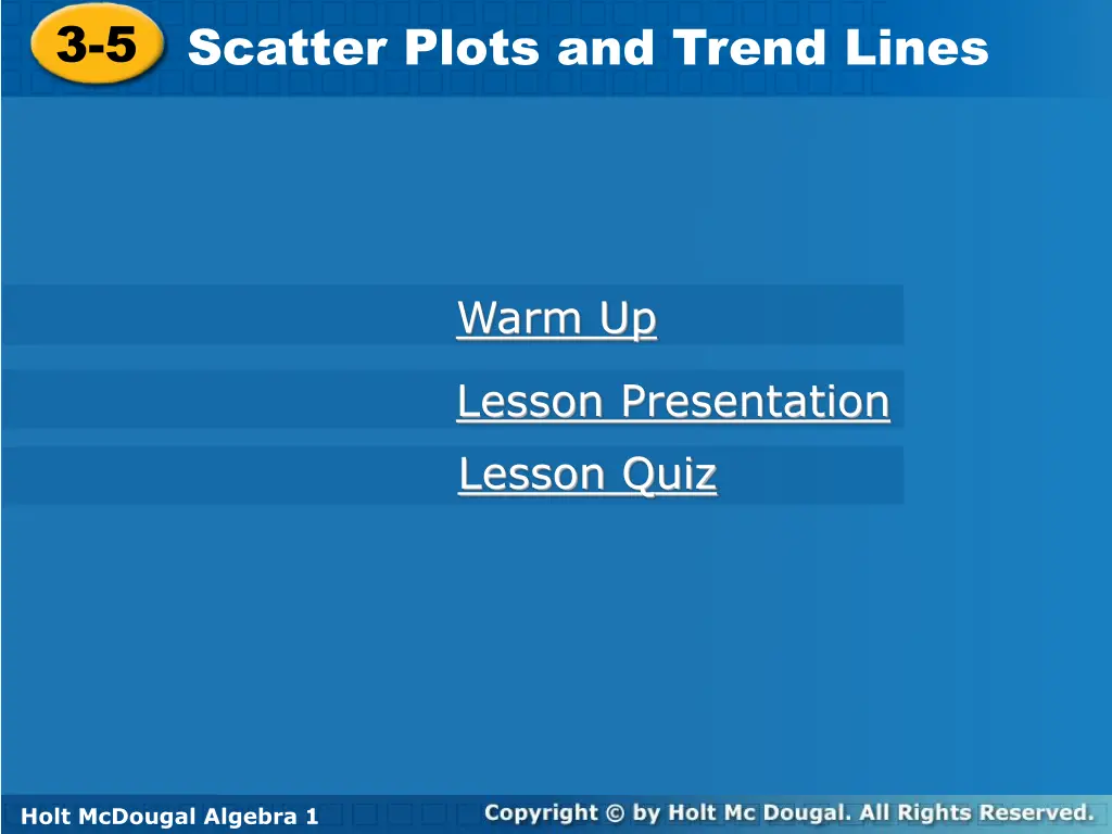 3 5 scatter plots and trend lines 3 5 scatter n.w