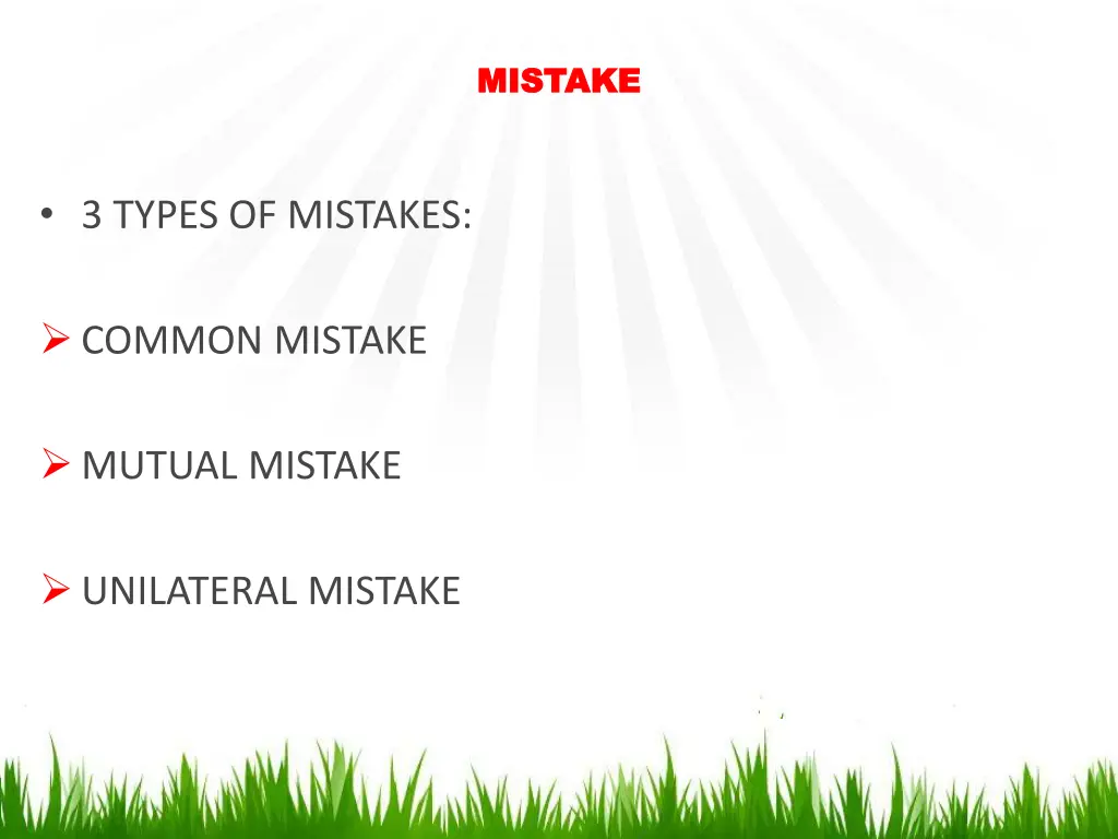 mistake mistake n.w