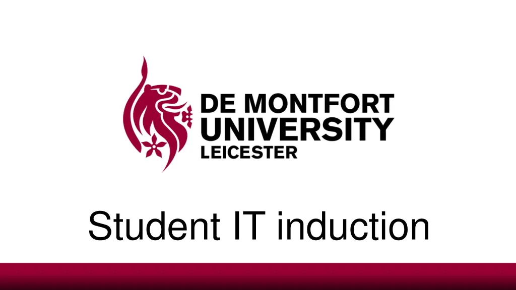 student it induction n.w