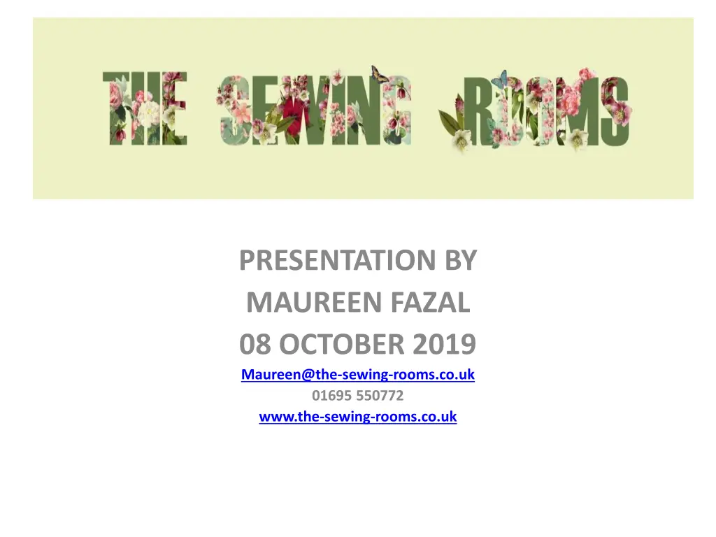 presentation by maureen fazal 08 october 2019 n.w