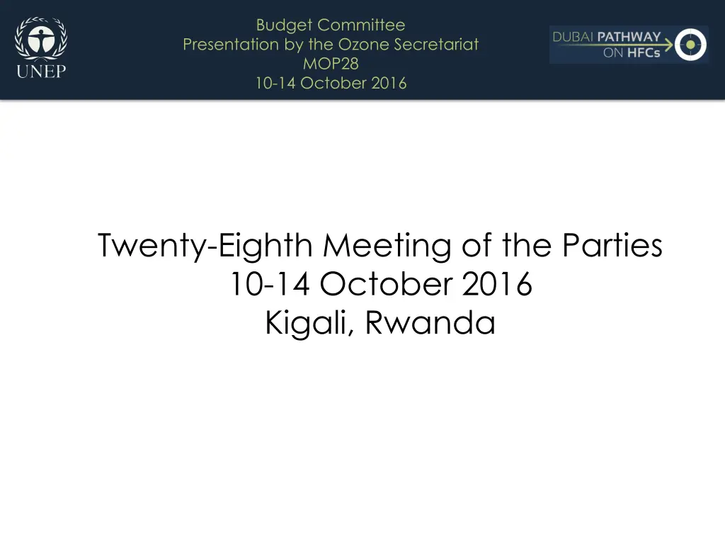budget committee presentation by the ozone n.w