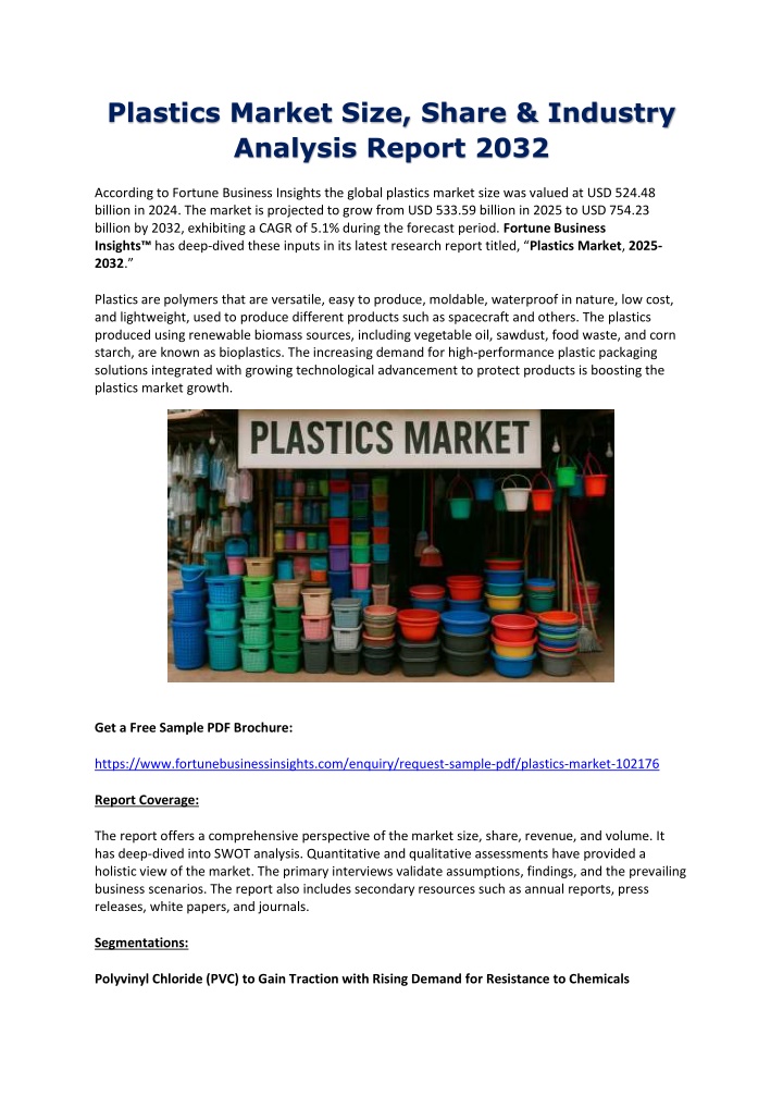 plastics market size share industry analysis n.w