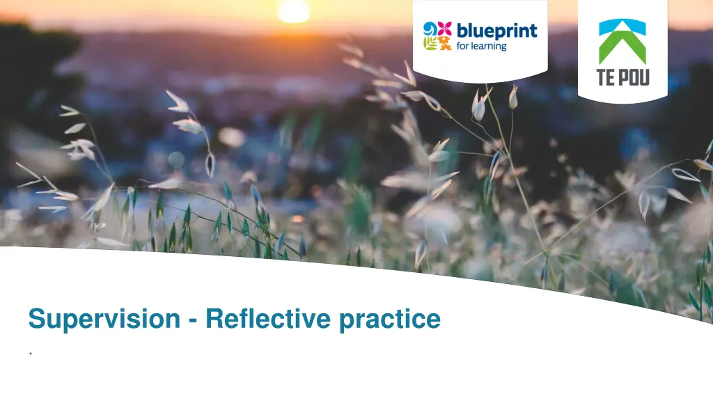supervision reflective practice n.w