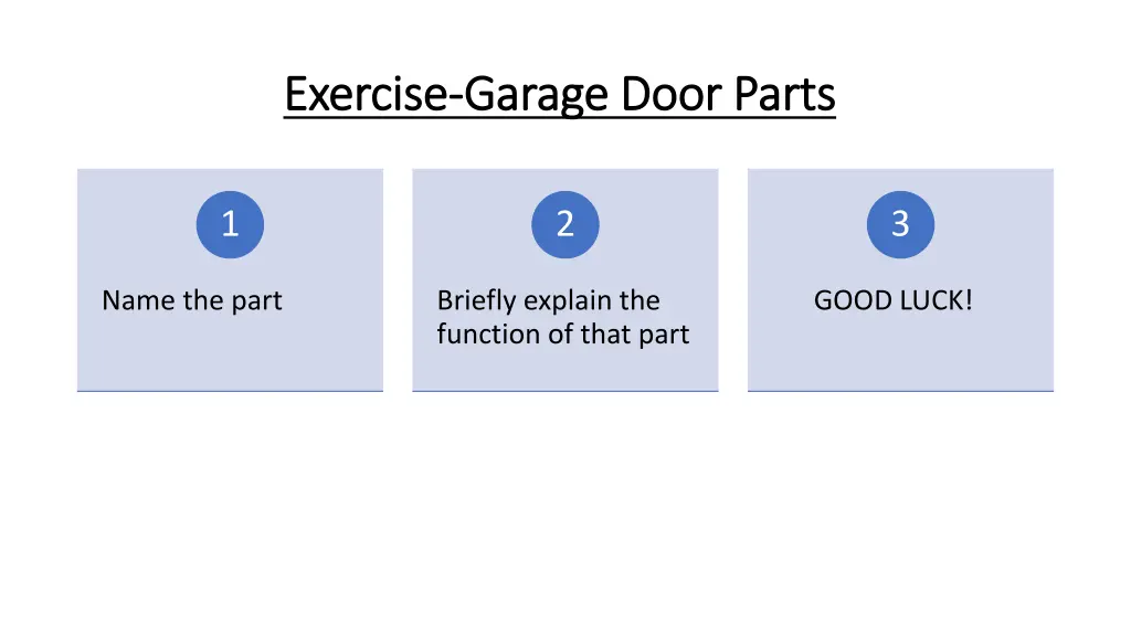 exercise exercise garage door parts garage door n.w