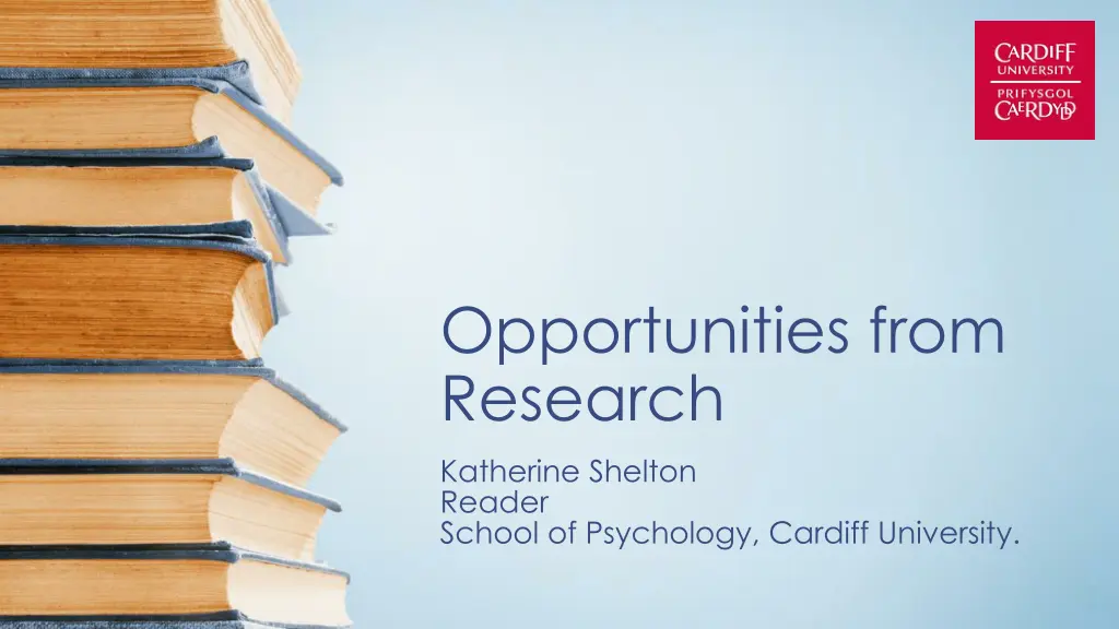 opportunities from research n.w