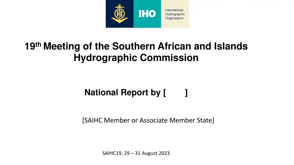 19 th meeting of the southern african and islands n.w