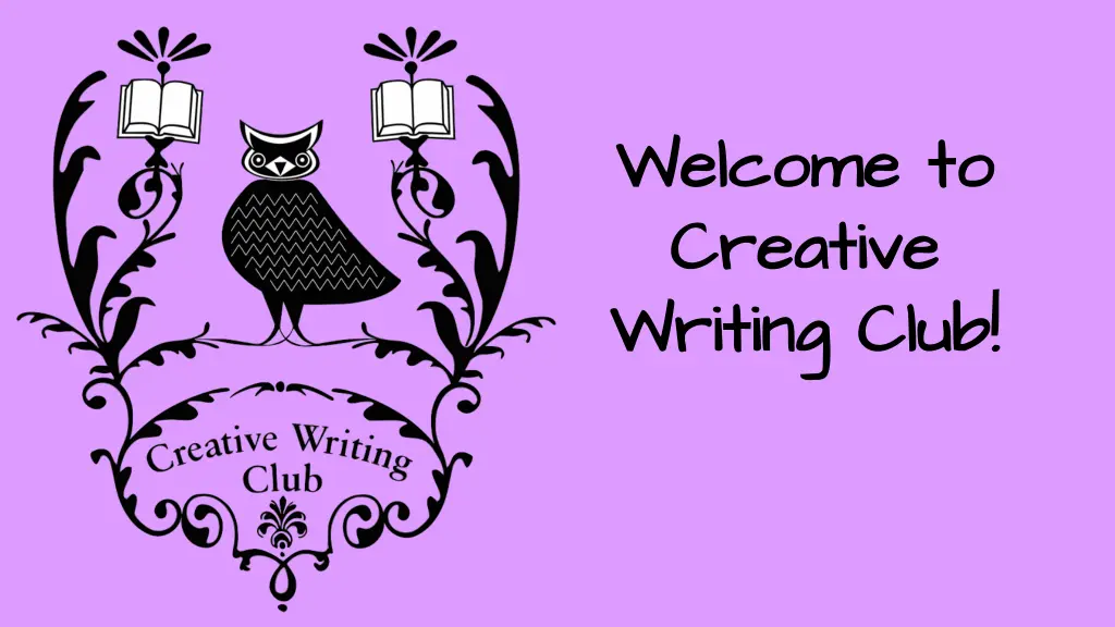 welcome to welcome to creative creative writing n.w
