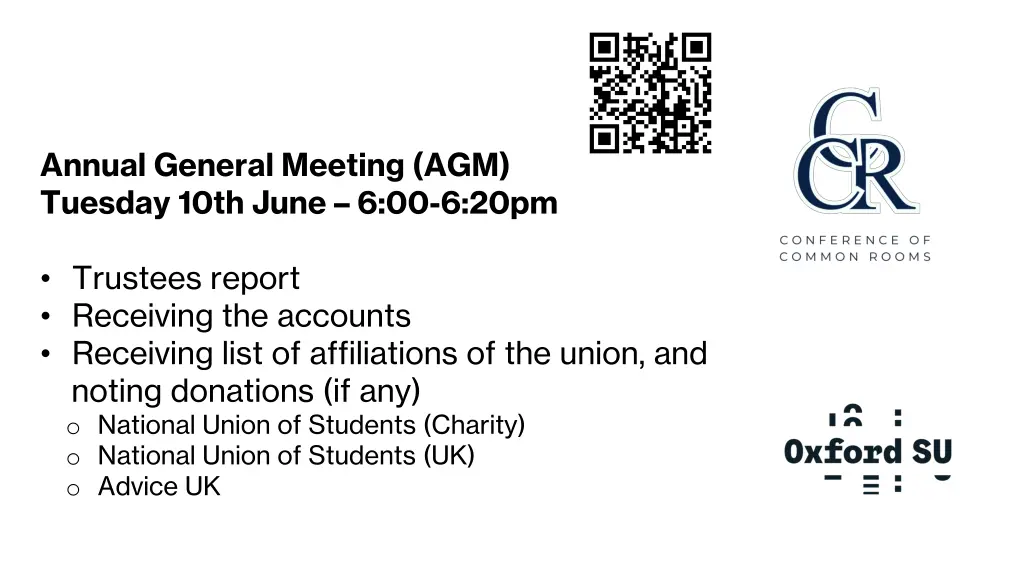 annual general meeting agm tuesday 10th june n.w