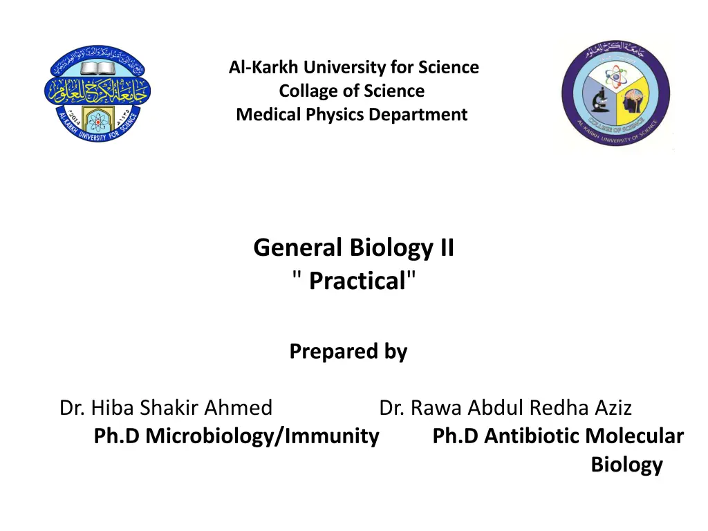 al karkh university for science collage n.w