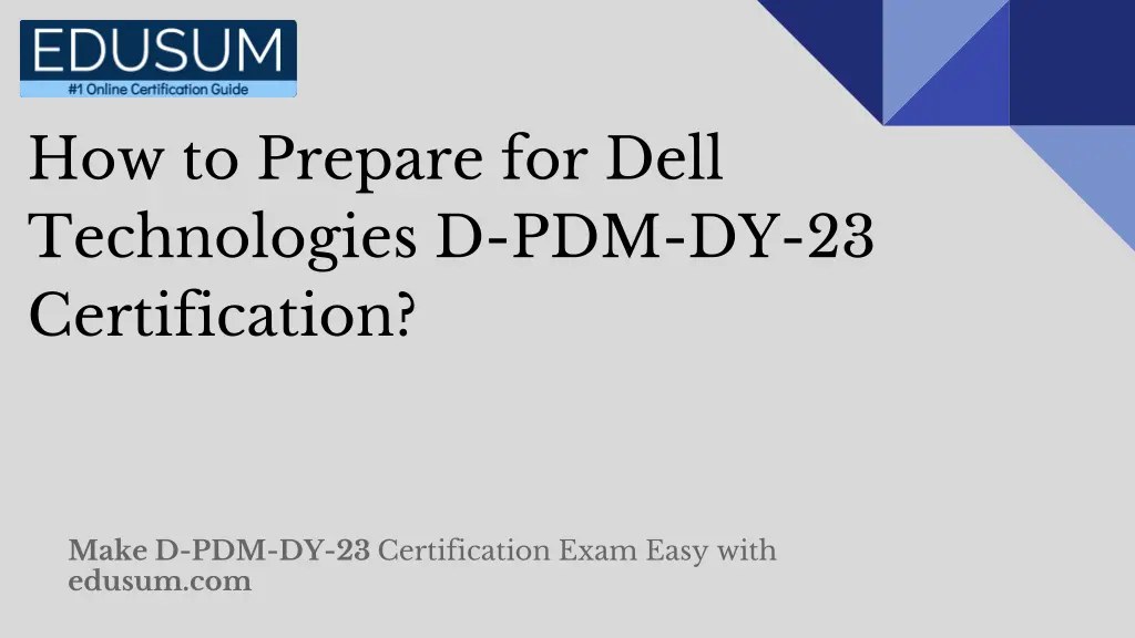 how to prepare for dell technologies n.