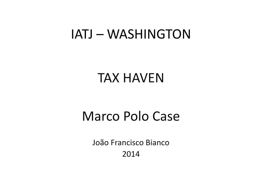 iatj washington n.w