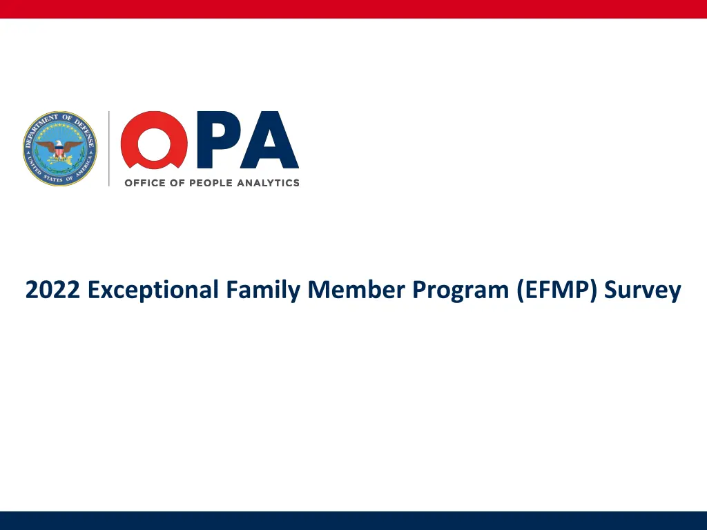 2022 exceptional family member program efmp survey n.w