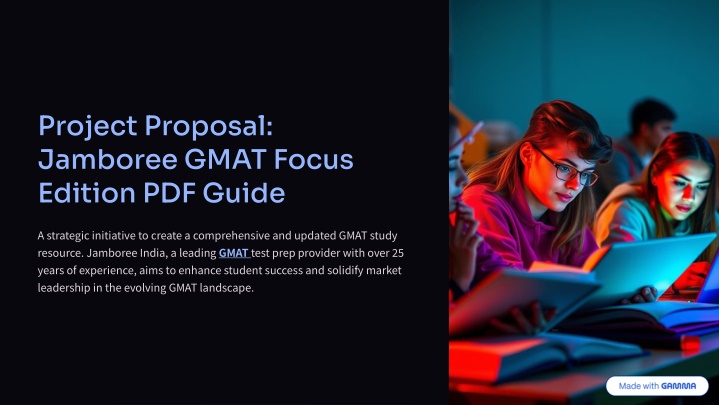 project proposal jamboree gmat focus edition n.w