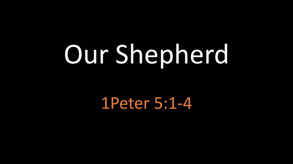our shepherd n.w