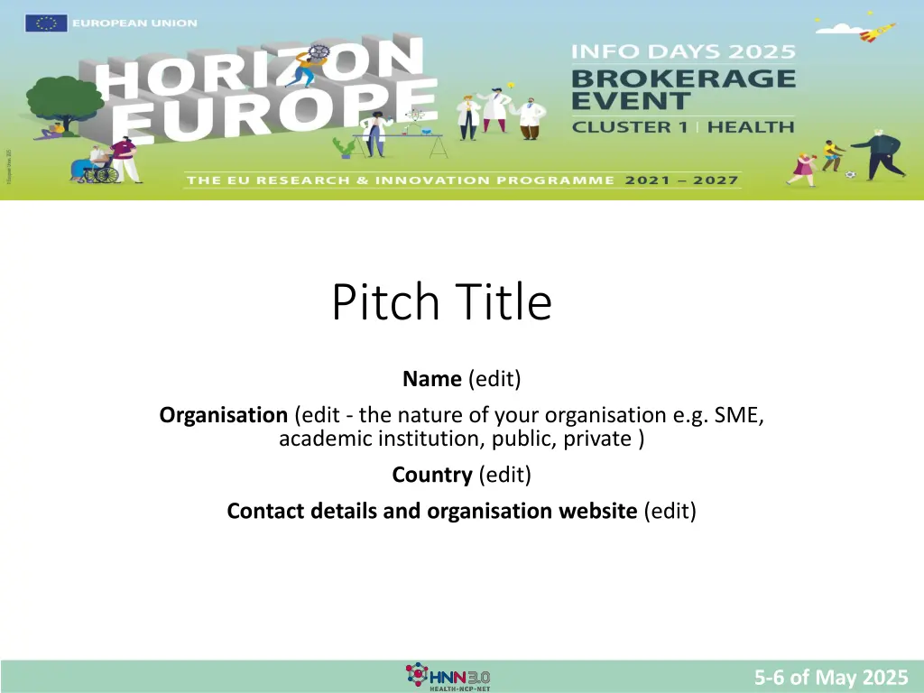 pitch title n.w