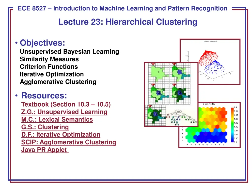 ece 8443 pattern recognition ece 8527 n.w