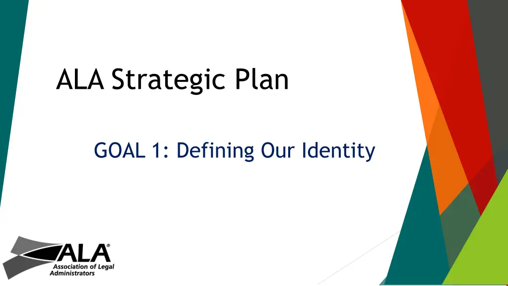 ala strategic plan n.w