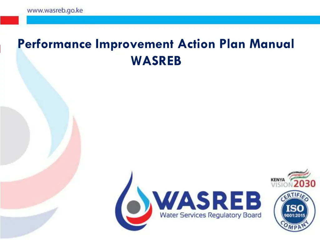 performance improvement action plan manual wasreb n.w