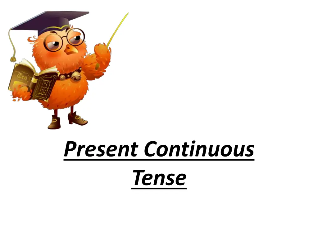 present continuous tense n.w