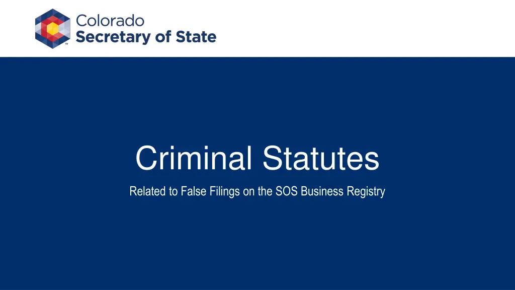 criminal statutes n.w