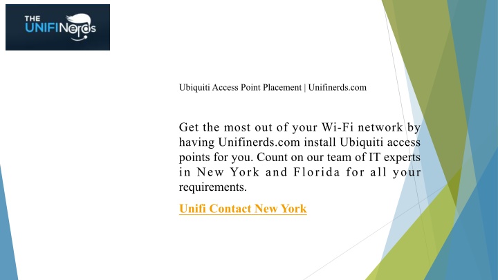 ubiquiti access point placement unifinerds com n.w