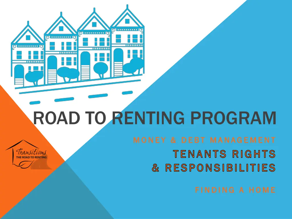 road to renting program n.w
