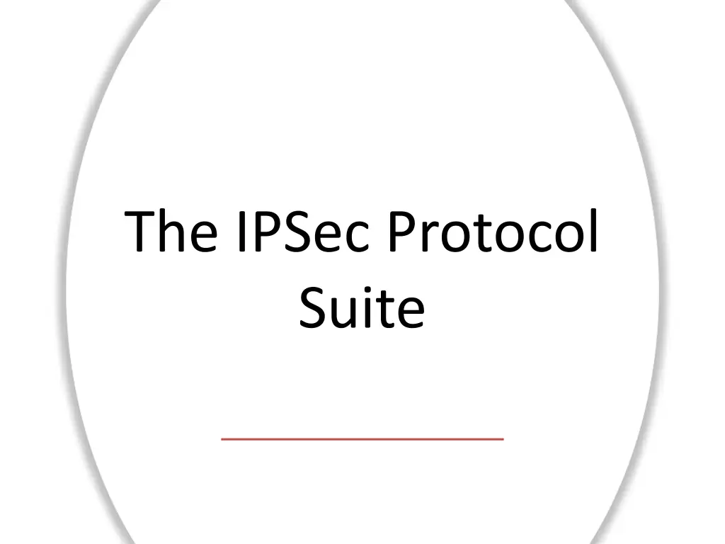 the ipsec protocol suite n.w