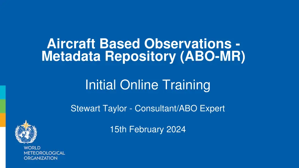 aircraft based observations metadata repository n.w