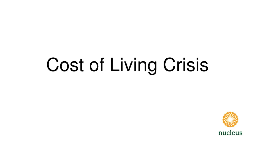 cost of living crisis n.w