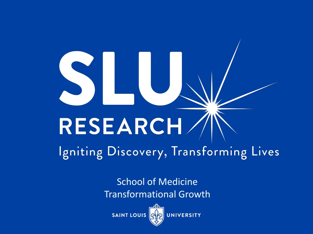 school of medicine transformational growth n.w