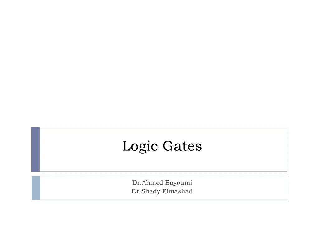 logic gates n.w