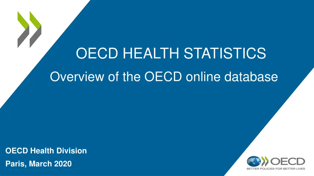 oecd health statistics n.w