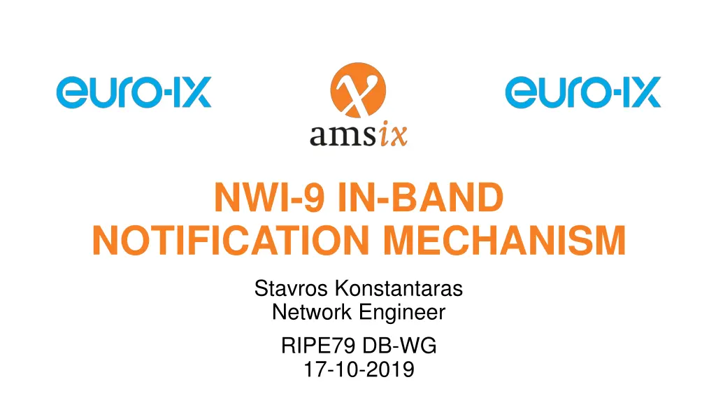 nwi 9 in band notification mechanism n.w