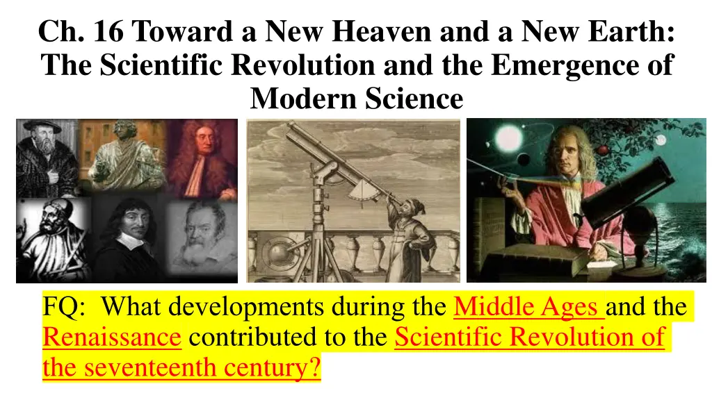 ch 16 toward a new heaven and a new earth n.w
