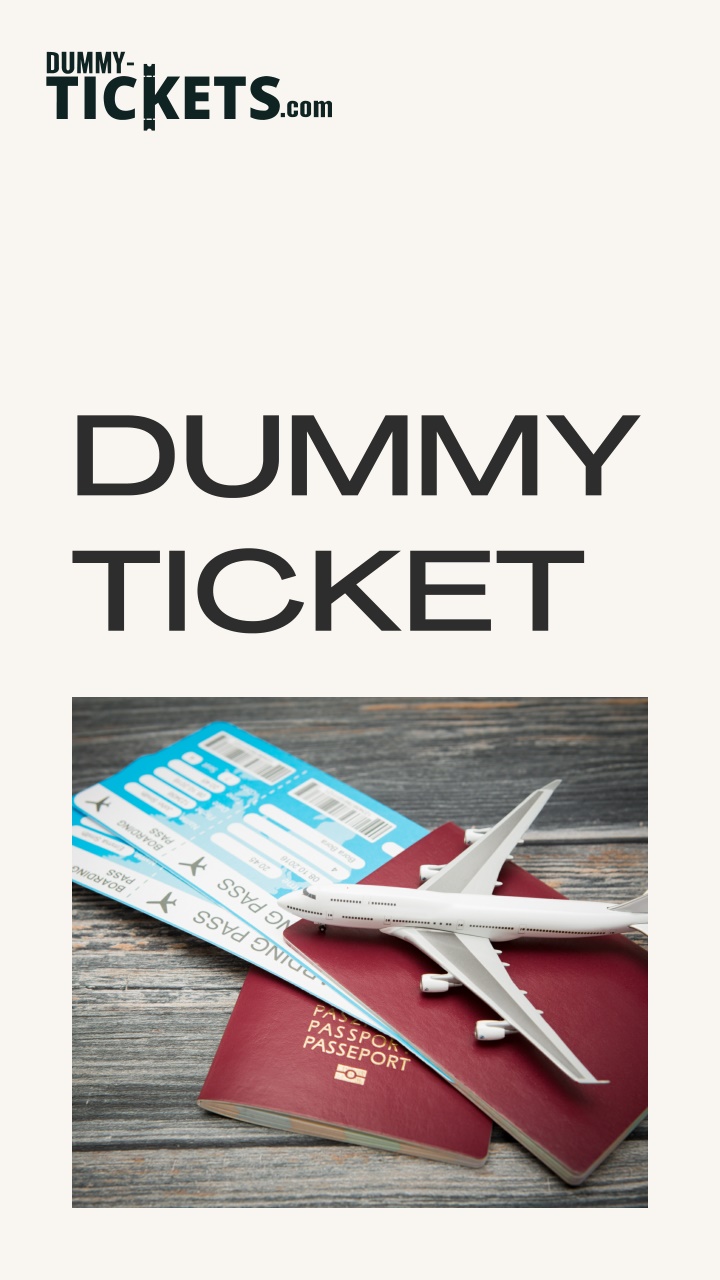 dummy ticket n.w
