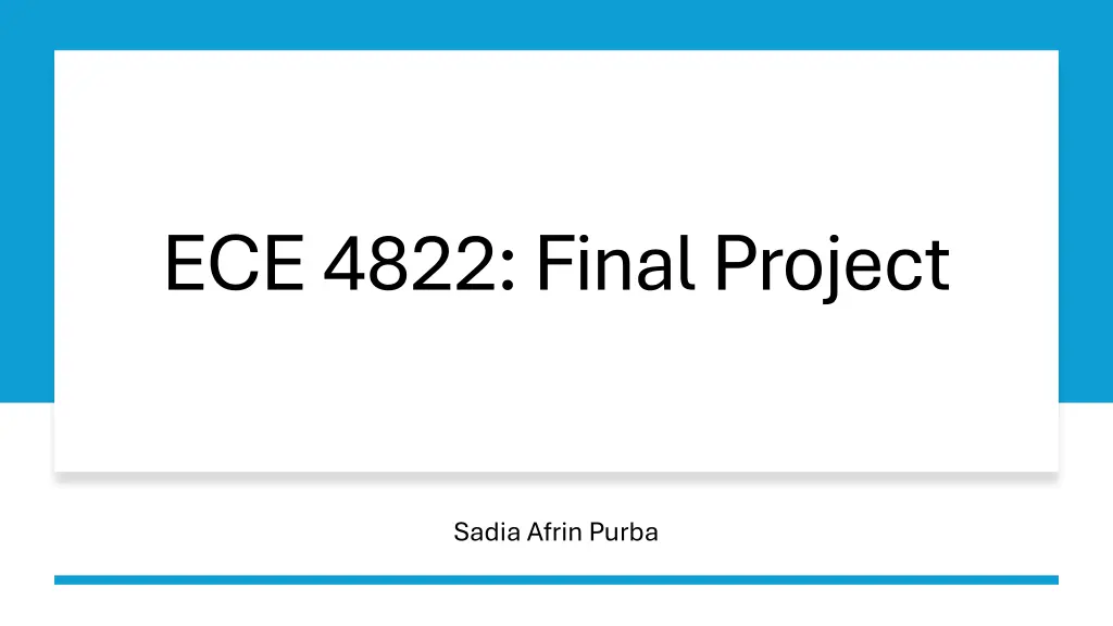 ece 4822 final project n.w