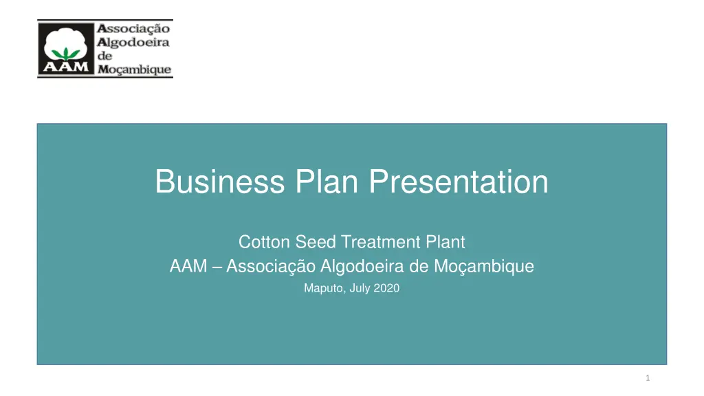 business plan presentation n.w