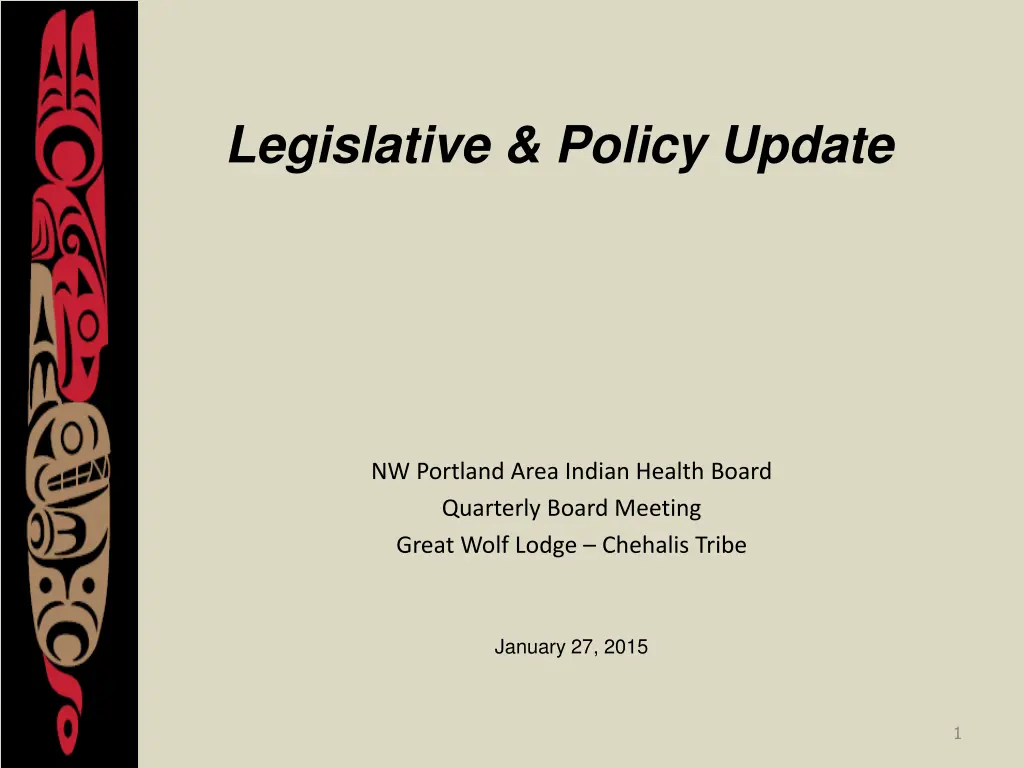 legislative policy update n.w