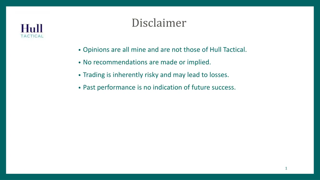 disclaimer n.w