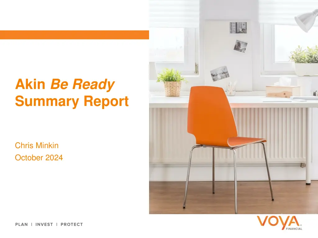 akin be ready summary report n.w
