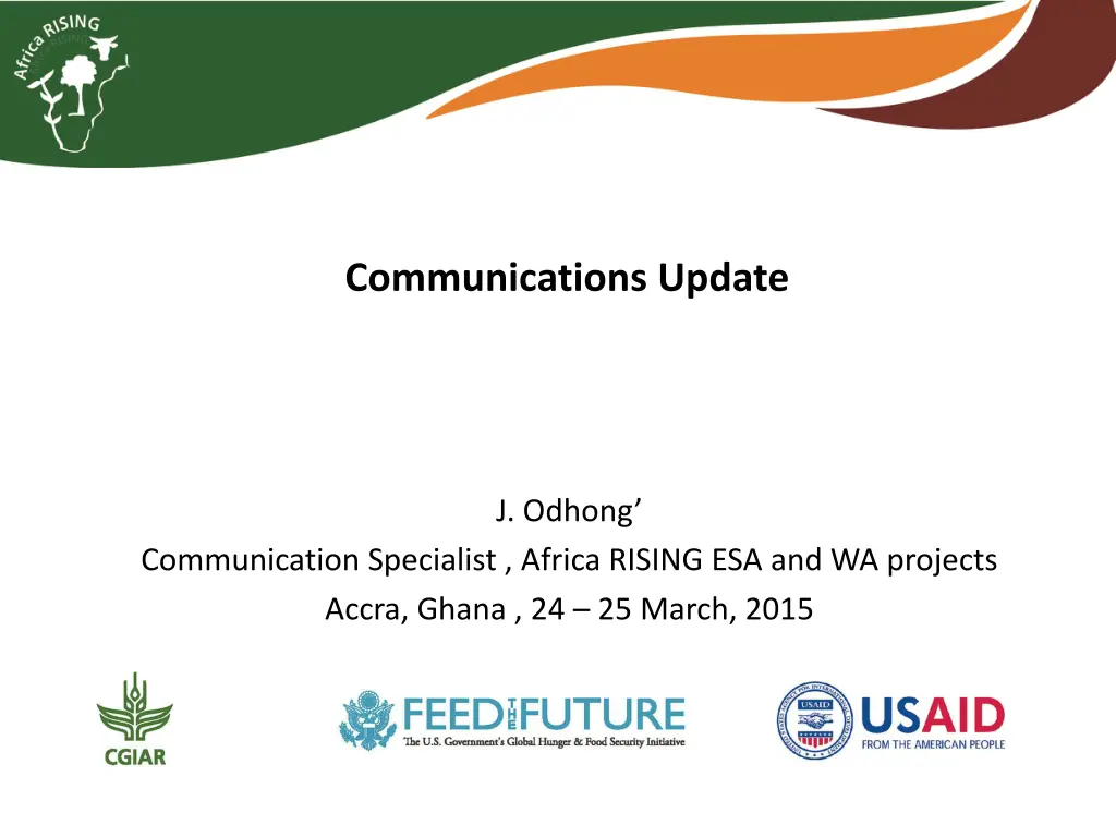 communications update n.w