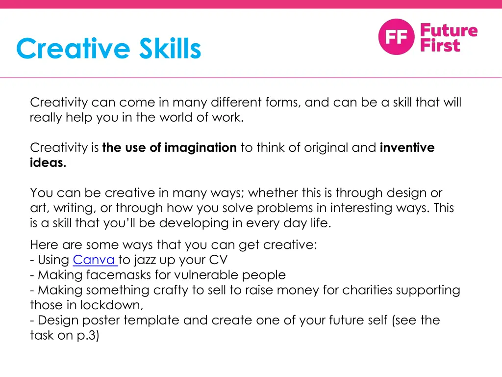 creative skills n.w