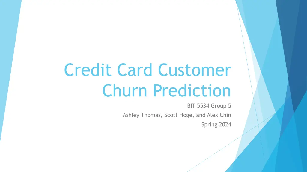 credit card customer churn prediction n.w