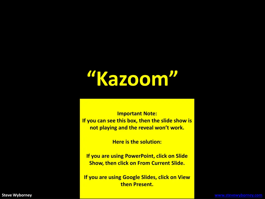 kazoom n.w