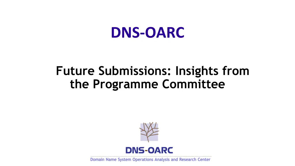 dns oarc n.w
