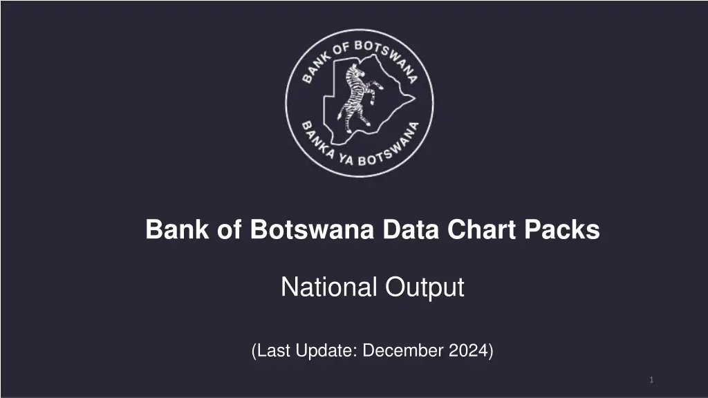bank of botswana data chart packs n.w