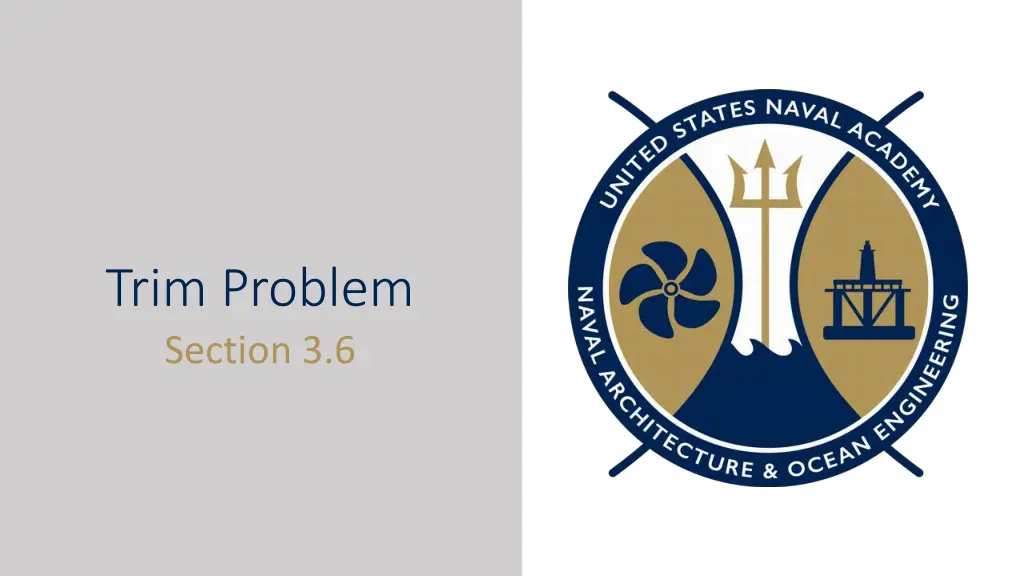 trim problem section 3 6 n.w