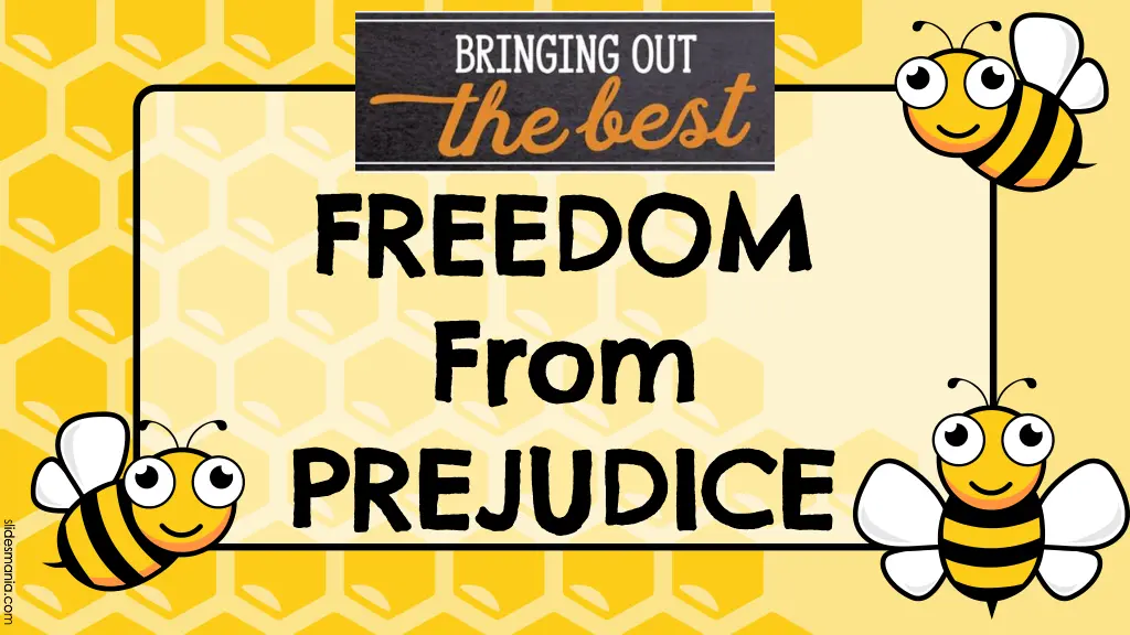 freedom freedom from from prejudice prejudice n.w